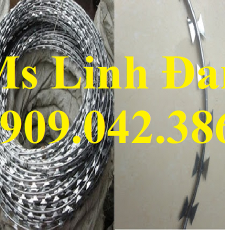 DÂY THÉP GAI HÌNH DAO MẠ KẼM TẠI HÀ NỘI